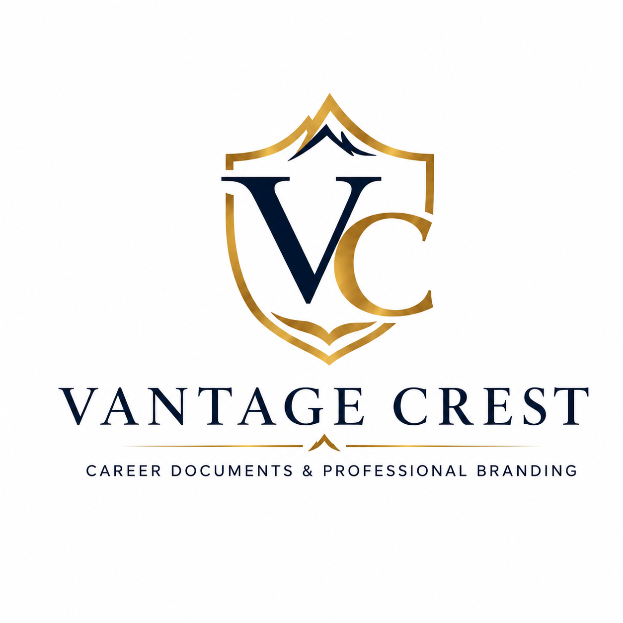 Vantage Crest — Career Documents & Professional Branding